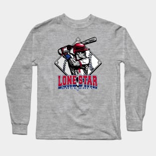 Lone Star Forever Diamond Baseball Long Sleeve T-Shirt